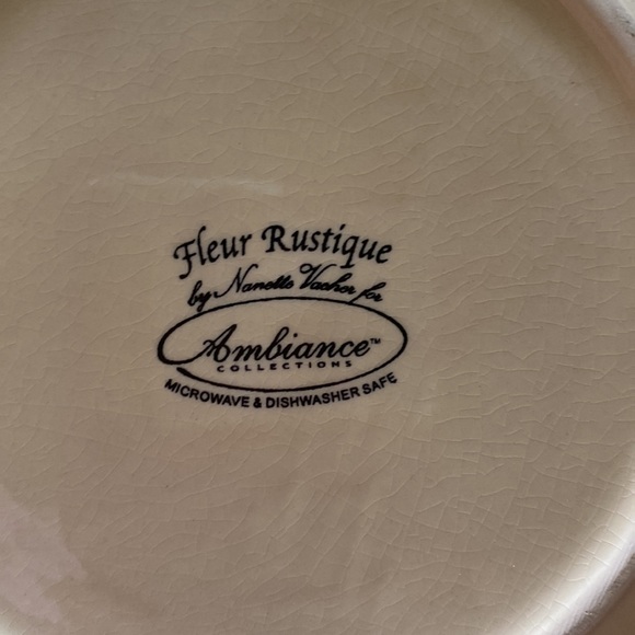 (4) [Red Poppy] FLEUR RUSTIQUE by Nanette Vacher for Ambiance Collections - Picture 2 of 3